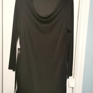Calvin Klein classic cowl dress